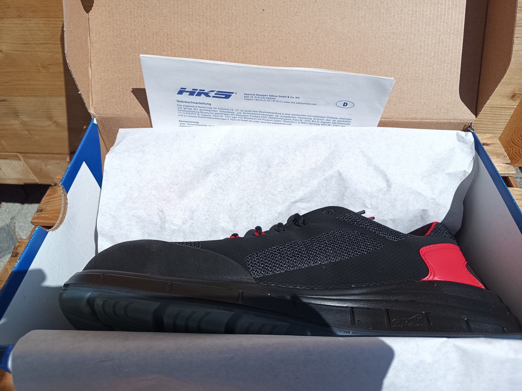 Scarpe da uomo: HKS Sicherheitsdchuhe S1 SRC 47 – Nuovo e nell'imballaggio originale da Oberegg venduto da A-Z.Handel.Loehrer 5