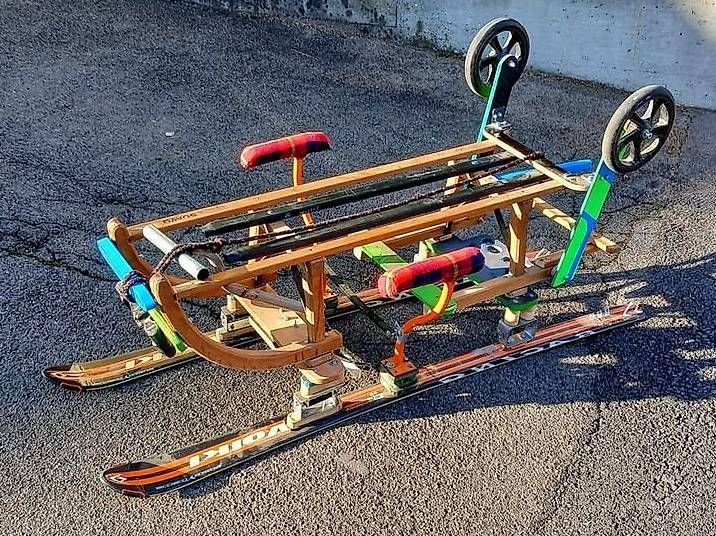 Das Original, hoch, Carvingski Rodel Schlitten (Gebraucht) in Kriens ...