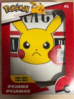 Pokémon Pikachu Pyjama Grösse XL Kinder NEU