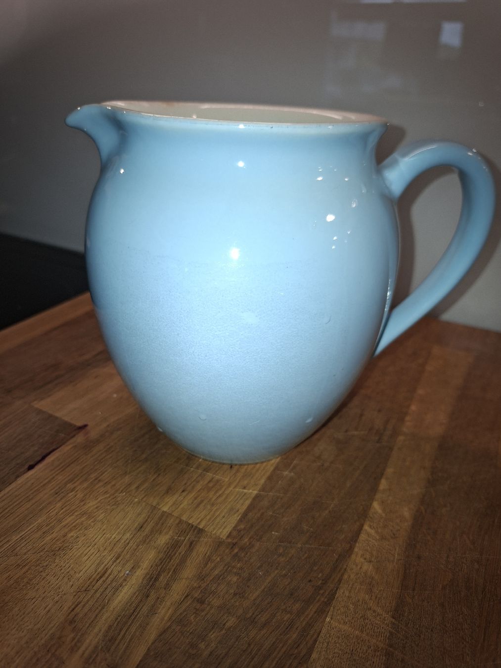 Rössler Caraffe: Rössler Krug 2liter hellblau – Usato da Meinisberg venduto da Destiny1972 1