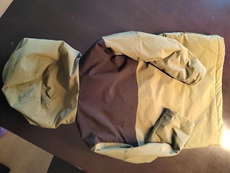 Winterjacke, Gr. 116, Olive/Schwarz, Zara, top zustand
