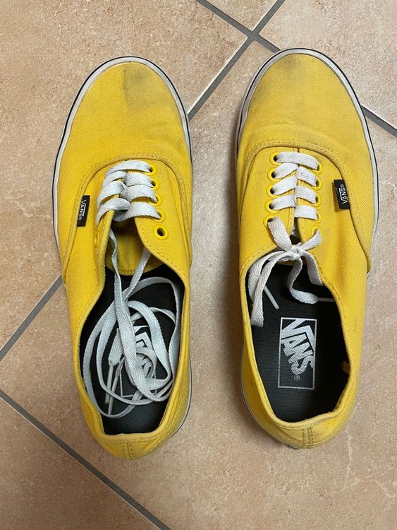 Vans authentic gialle sales