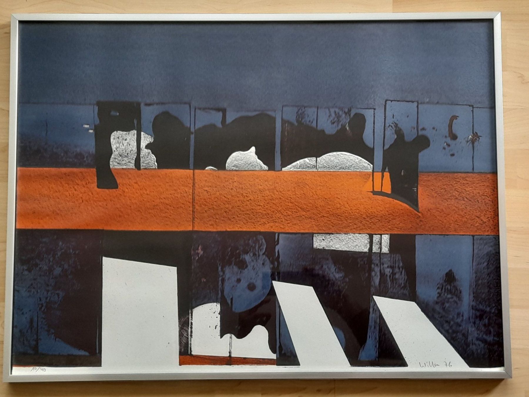 Grafica & Litografie: Litho 10/40 modern Peter Willen 76 – Usato da Thun venduto da Treff.....e 7