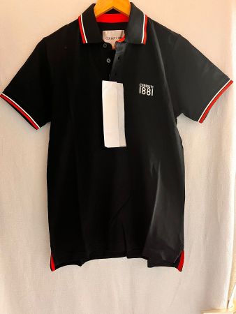 Poloshirt, CERRUTI 1881, Grösse S, Farbe Schwarz
