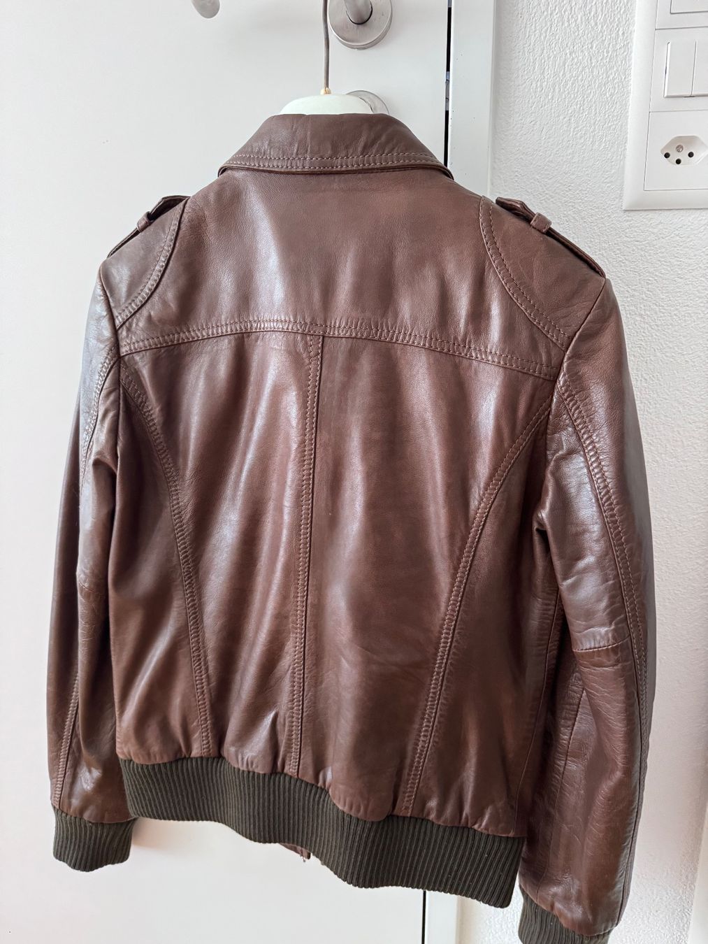 Jacken: Lederjacke braun – Gebraucht aus Dielsdorf von Gioma06 3