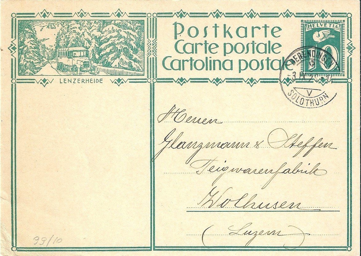 Tutti i francobolli: Carte postale  [LENZERHEIDE] – Usato da Belmont-Lausanne venduto da ZarRomanoff
