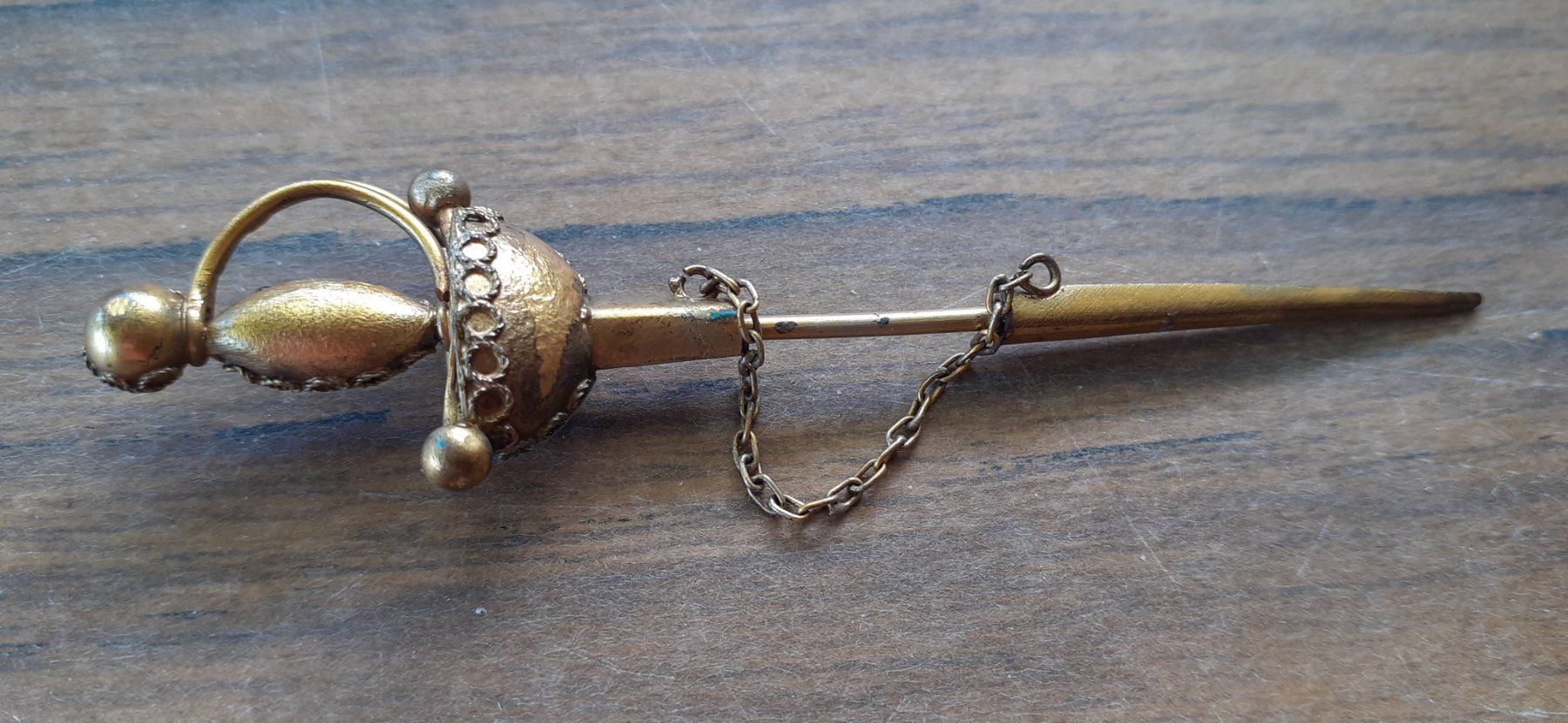 Spille & Fermagli: Brosche antik Mikromosaik Dolch – Usato da Mörschwil venduto da antiksalon21 4