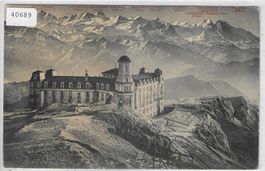 Rigi-Kulm und die Berner-Hochalpen