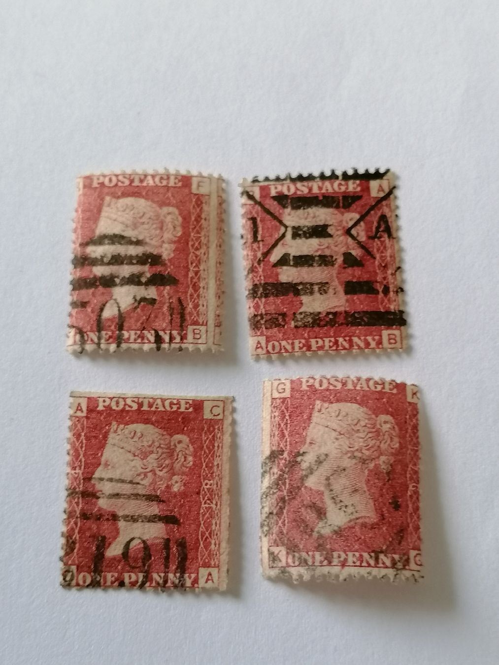 Tutti i francobolli: One Penny red 1856-81  – Usato da Happerswil venduto da tschergi