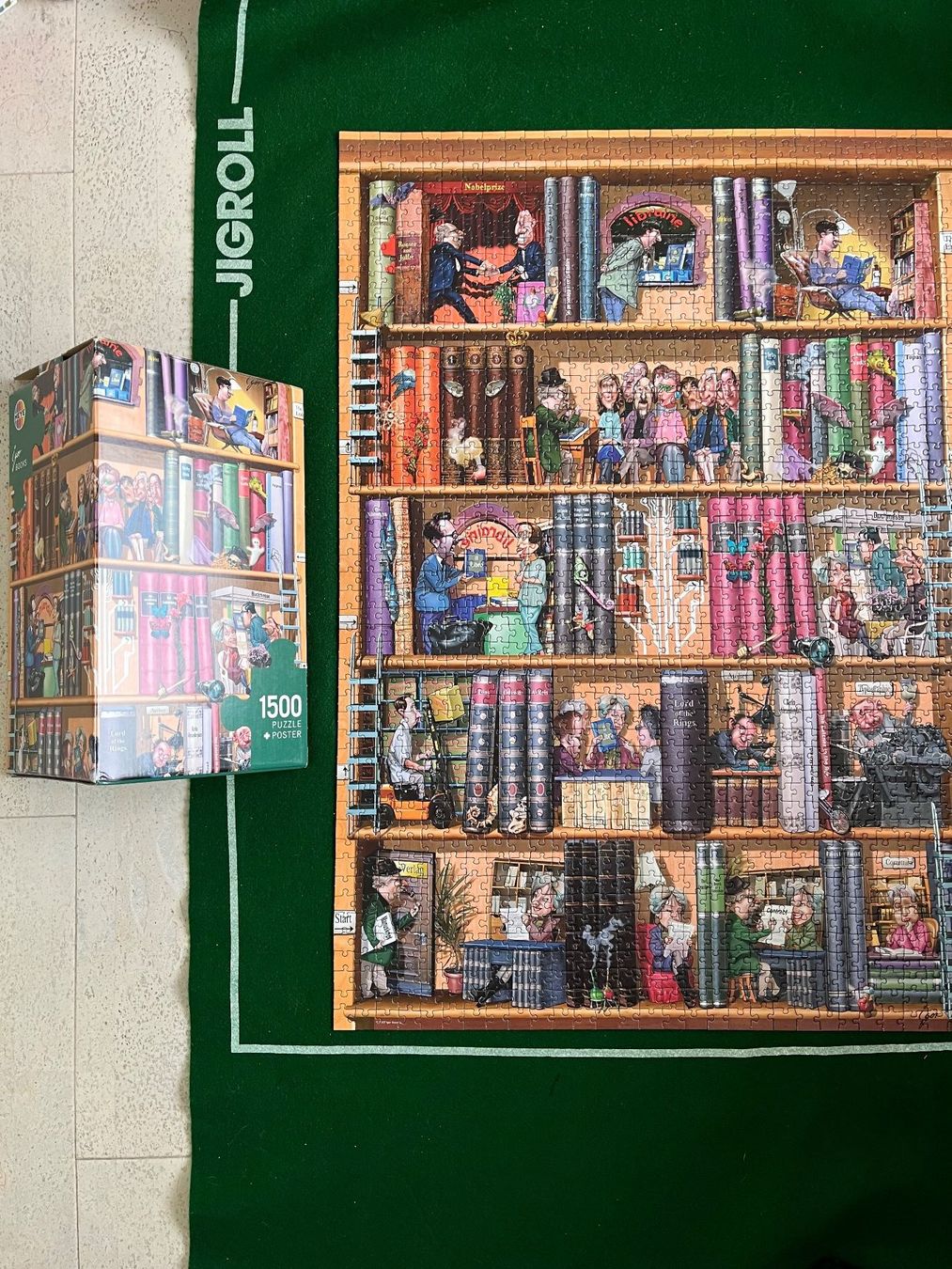 Heye Puzzle: Heye Puzzle 1500 Teile – Usato da Oberuzwil venduto da Coolan