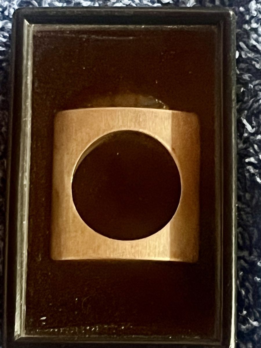 Ringe: Ring mit Bernstein 17.9 mm Grösse 56 – Neu und originalverpackt aus Bigenthal von Sammler60 9