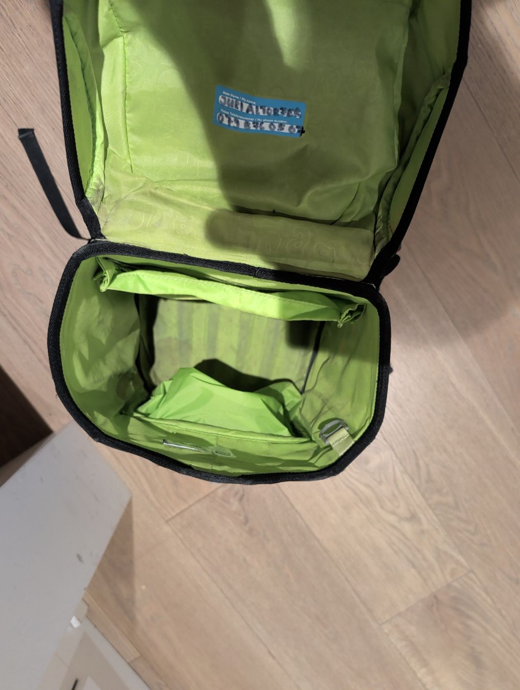 Kindertaschen: Schulranzen Step by Step grau rot gemustert gebraucht  – Gebraucht aus Unterengstringen von MrBruno81 1