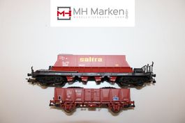 Electrotren 2x Spanische RENFE Güterwagen DC H0 ohne OVP