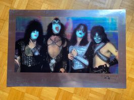 Kiss Love Gun MyLar Poster Plakat