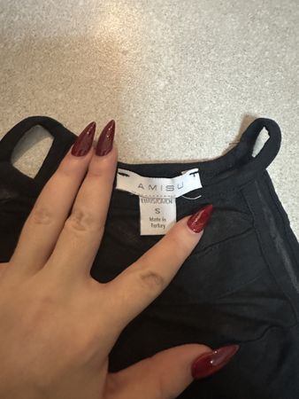 Amisu Body, Schwarz, Grösse S, Neuwertig