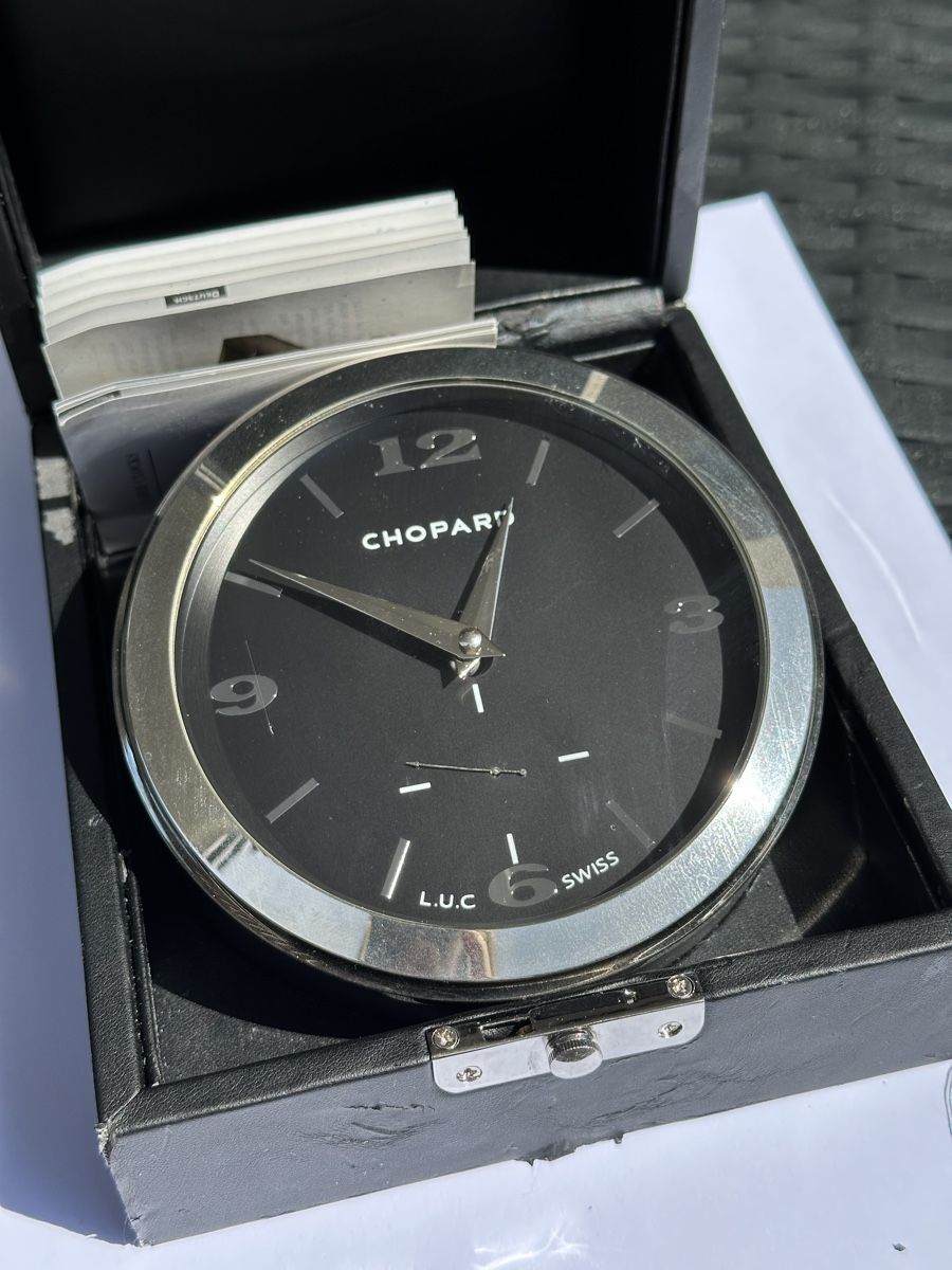 Chopard Pendules & Horloges murales: Chopard L.U.C Table Clock – D'occasion à Genève par nyu_cnb5 2