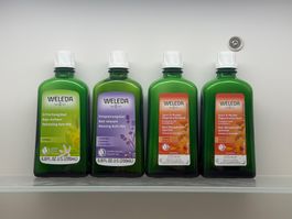 Weleda Badezusatz (4 Flaschen) – neu