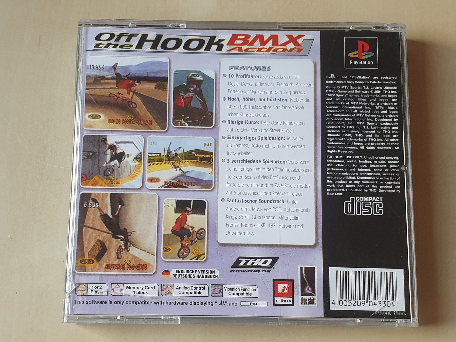 Sony Giochi: TJ Lavins Ultimate BMX – Usato da Stansstad venduto da collectorsshop 1