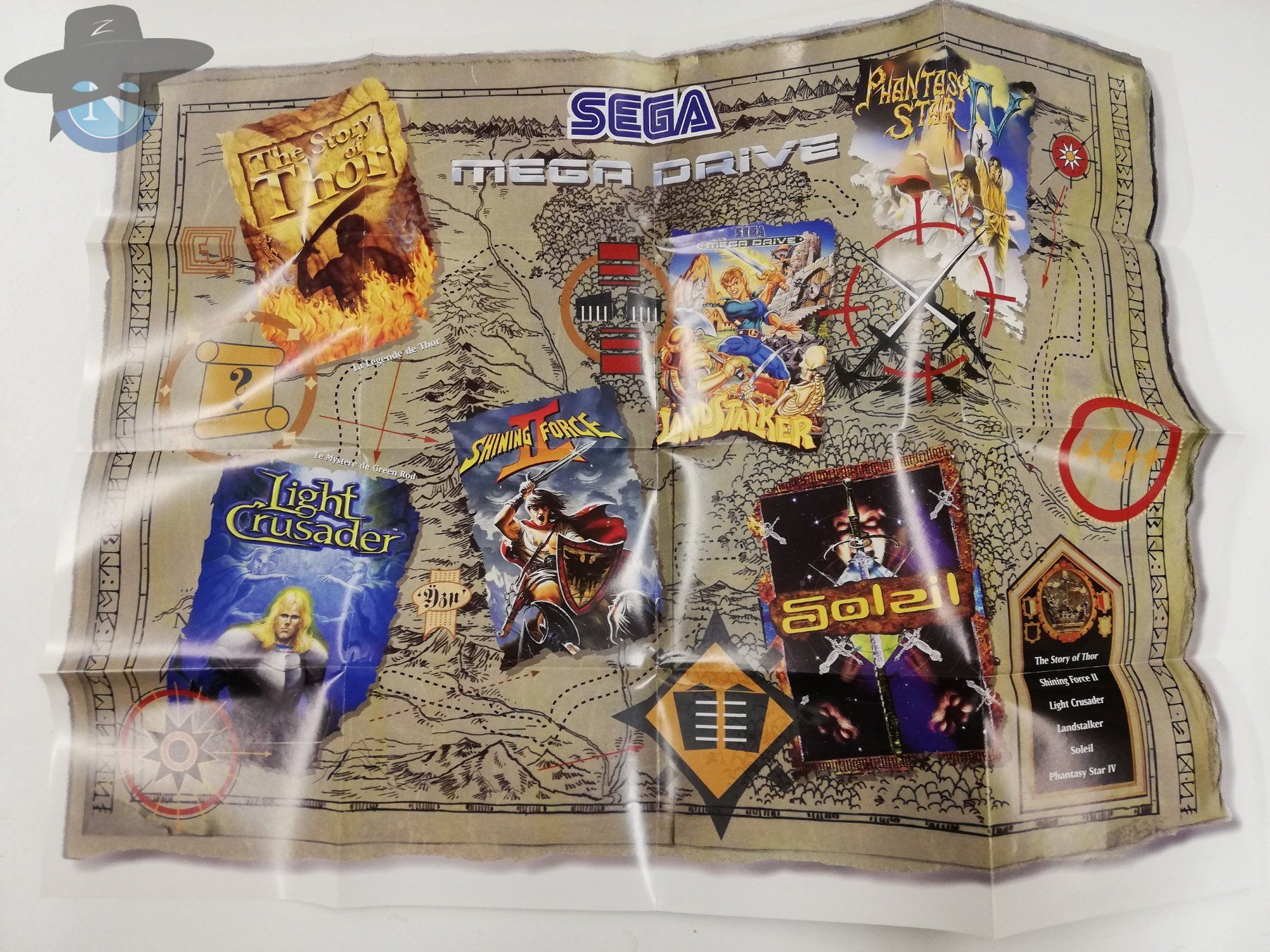Sega Giochi: Light Crusader inkl. Poster / Sega Mega Drive – Usato da St. Gallen venduto da zorro_dc 3