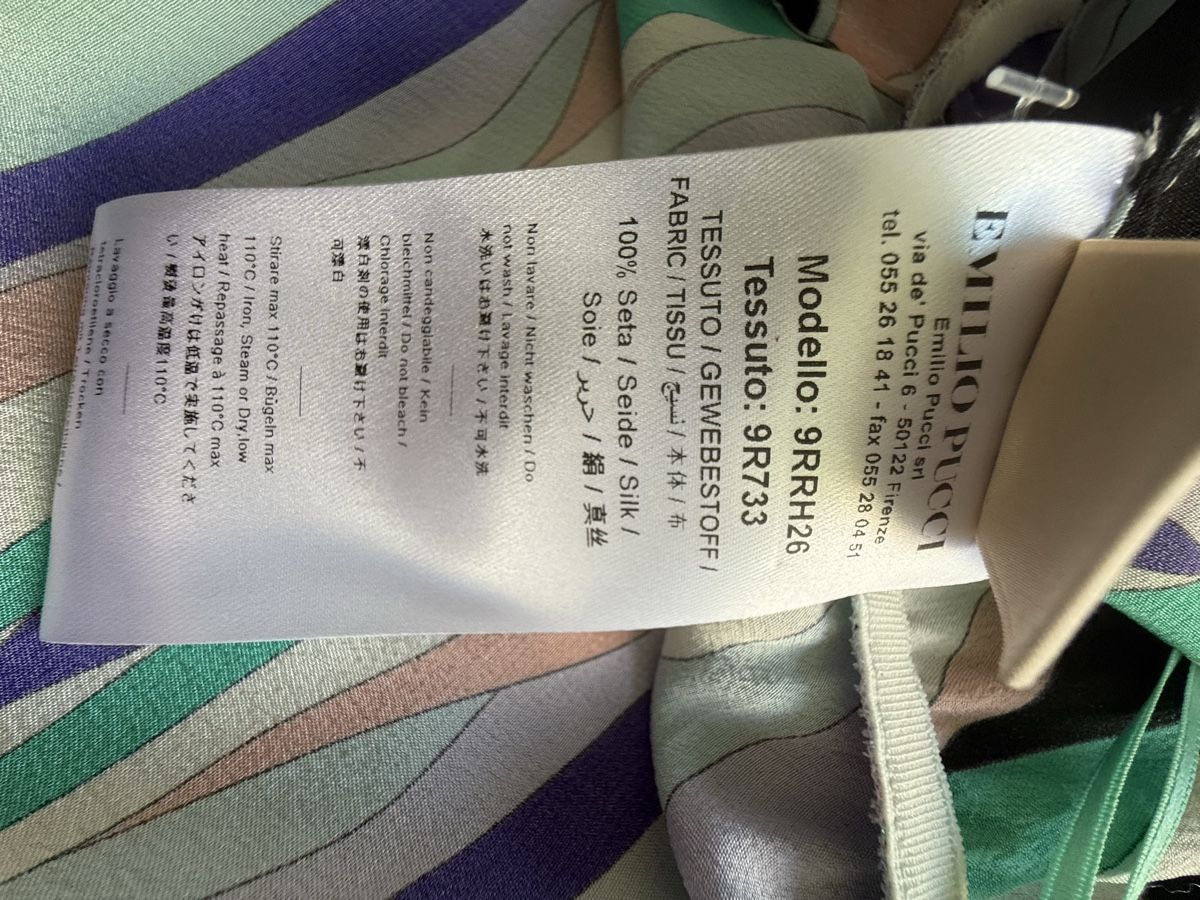 Vestiti: Pucci silk dress IT 38 – Nuovo (secondo la descrizione) da Cologny venduto da sab_xh7v 7