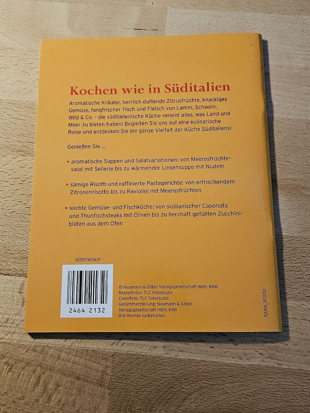 Bücher: Kochbuch: "Kochen wie in Süditalien". – Neu (gemäss Beschreibung) aus Givisiez von TheSparkTimeStore 1