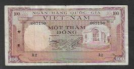 Viet Nam  100  Dong  Gebraucht