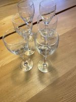 6 Kristallgläser für Weisswein