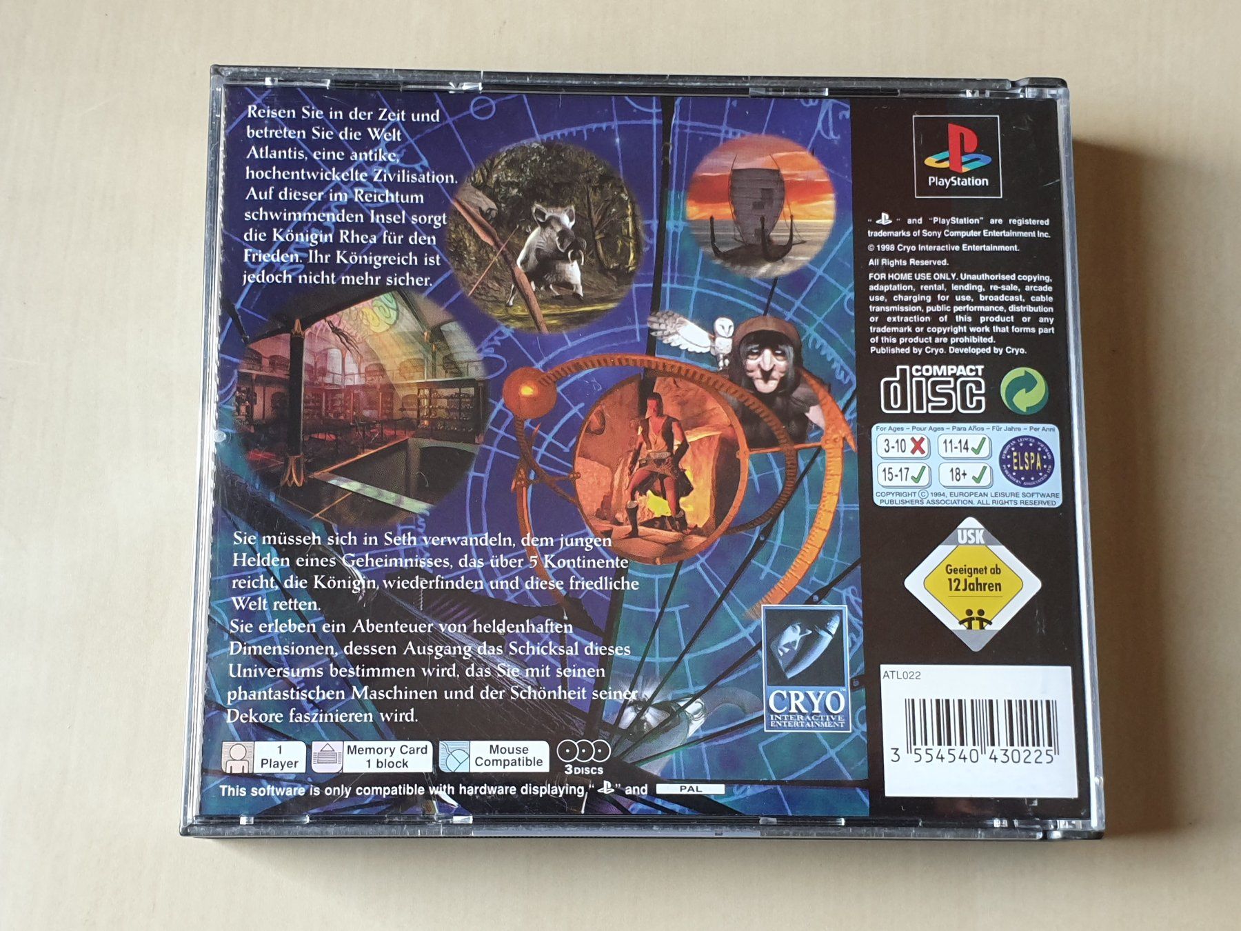 Sony Jeux: Atlantis – D'occasion à Stansstad par collectorsshop 1