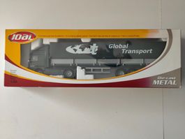 M-B Actros mit Auflieger "Global Transport" von Joal 1/50