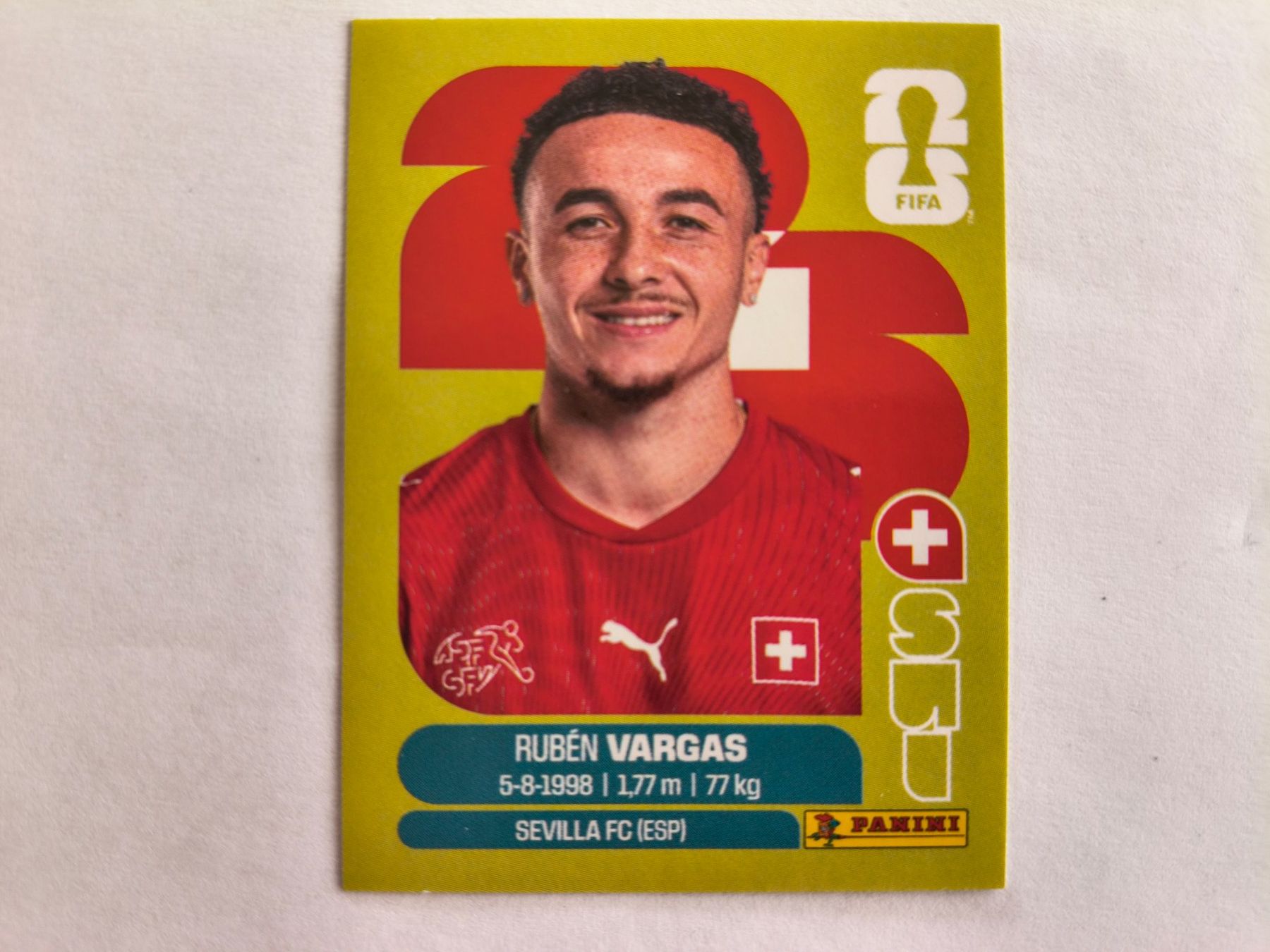 Panini Cartes à collectionner: W Cup 2026 Suisse N°18 Vargas – Neuf (Voir description) à Fontainemelon par cathare67