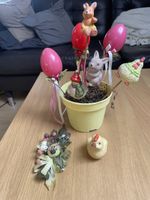 Osterdeko für den Blumentopf