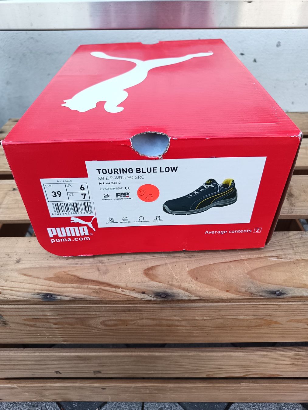 Puma Scarpe da uomo: Puma Sicherheitsschuhe SB E P WRU FO SRC 39 – Nuovo e nell'imballaggio originale da Oberegg venduto da A-Z.Handel.Loehrer 7