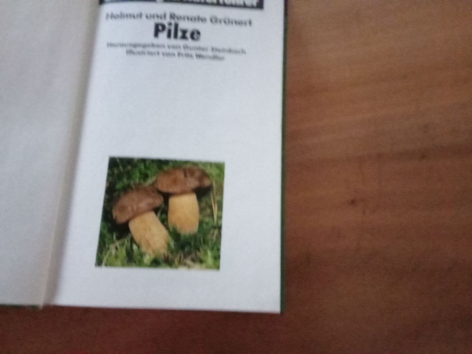 Bücher: PILZ -BUCH – Gebraucht aus Muri BE von Alk 1