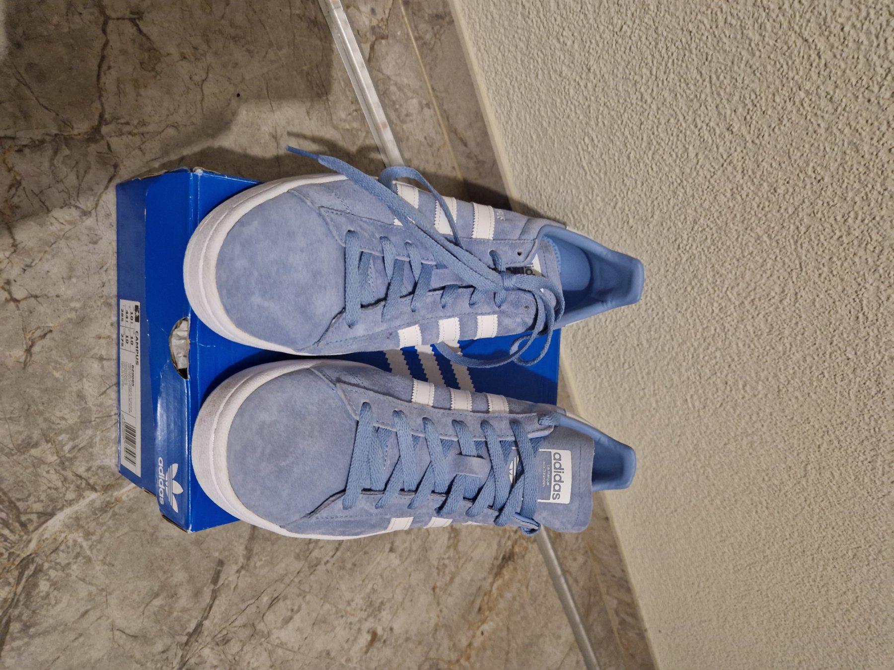 Adidas Scarpe da uomo: Adidas Campus hellblau neu Gr.44 – Nuovo (secondo la descrizione) da St. Gallen venduto da Rene123 1