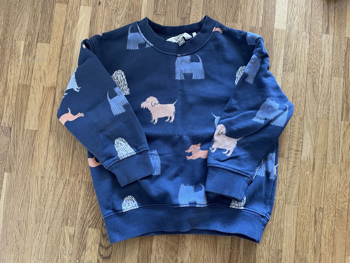 Maglioni & Felpe: Sommer-Sweat Pulli mit Hunden, Gr. 104 – Nuovo (secondo la descrizione) da luzern venduto da plueschmors.