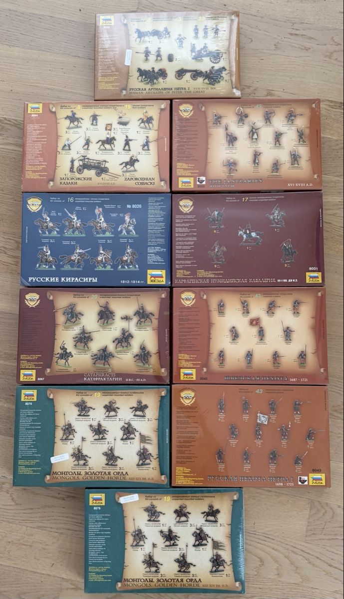 Zvezda Modellbausätze & Standmodelle: Zvezda Modellfiguren 1:72 10x – Gebraucht aus Rorschach von mar_nl6c 1