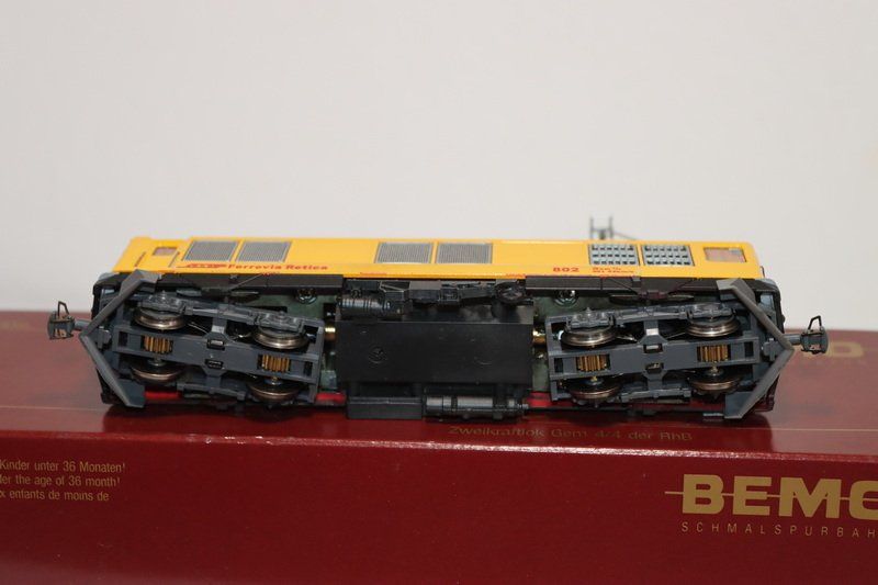 Bemo Modelleisenbahnen: Bemo Gem 4/4 802 ( 427 ) – Gebraucht aus Kerzers von Winu64 5