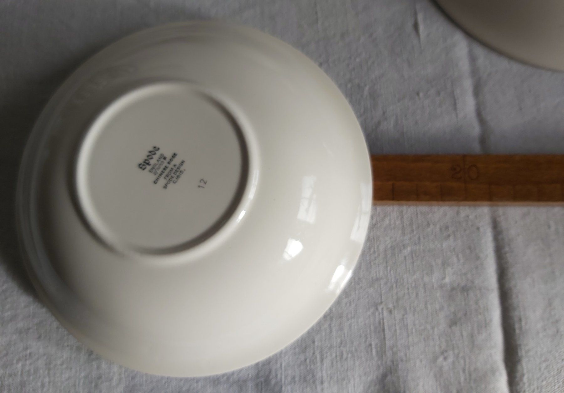 Spode Schalen: 4 Dessertschalen, Spode florales Muster, England – Gebraucht aus Bern von aronari 3