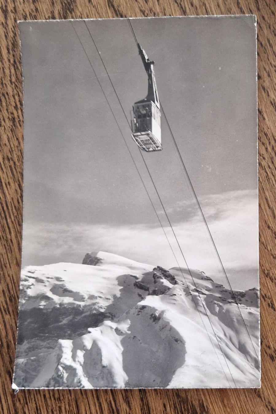 Ansichtskarten: Luftselbahn Engelberg-Bruni 1960 – Gebraucht aus Ebikon von Donar50