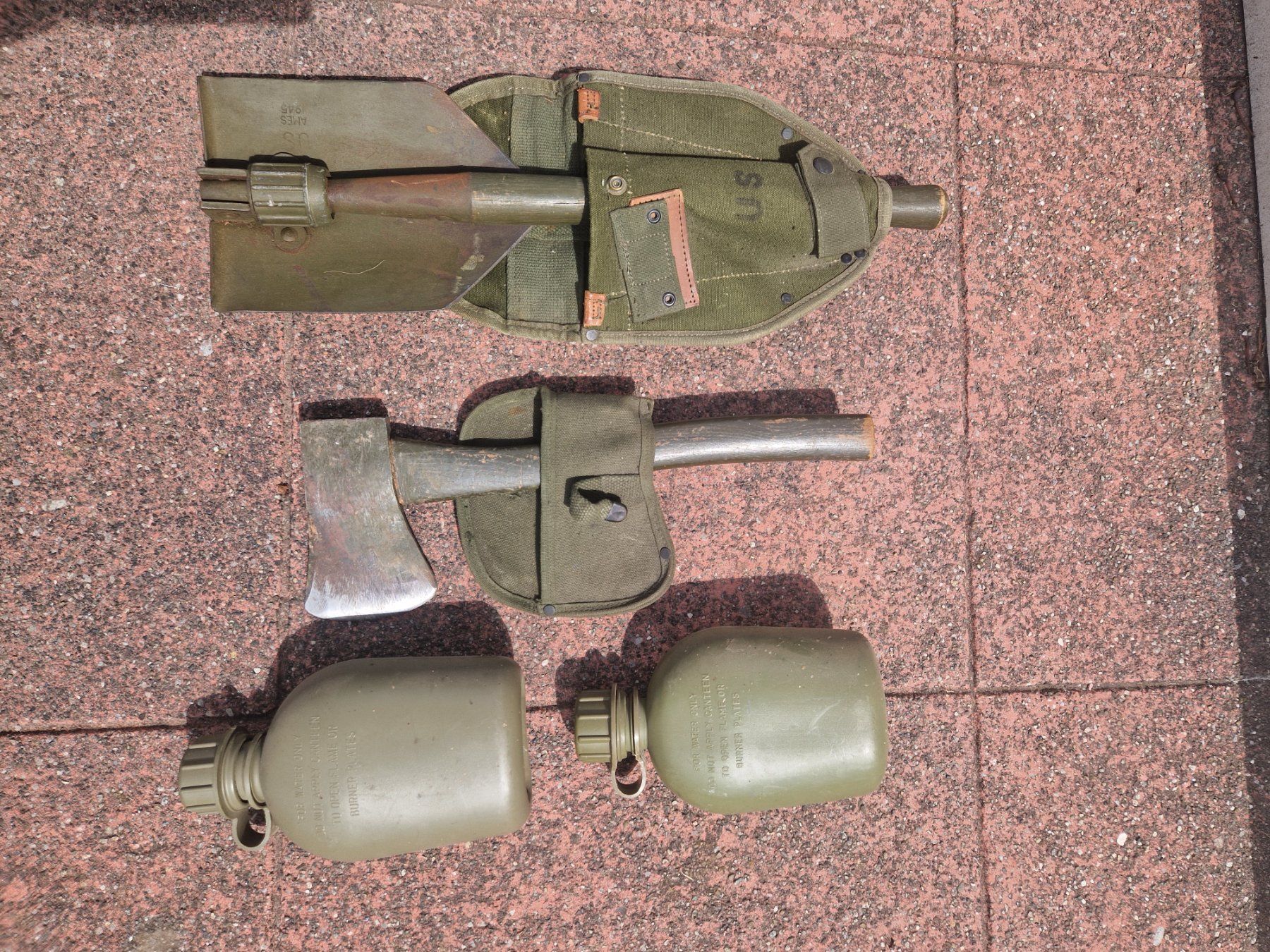 Alle Werkzeuge: US Army Schaufel/Axt – Gebraucht aus Himmelried von Susambu