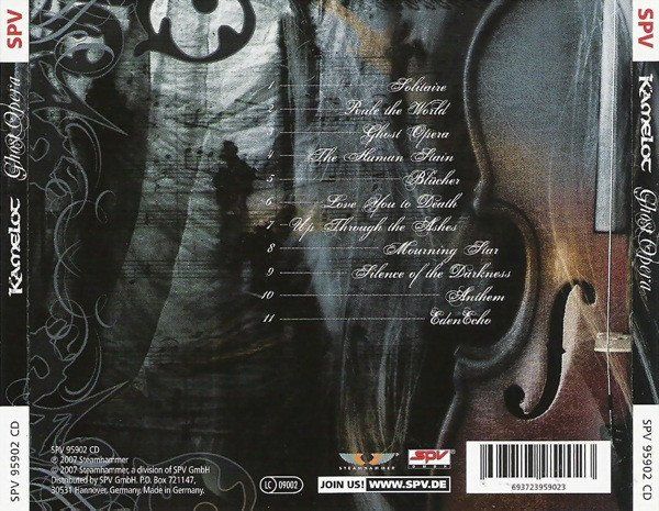 CD: Kamelot – Ghost Opera – Usato da Gingins venduto da Demonseed 1