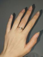 Silberring mit Zirkonia Steinen, Vintage Stil, Top!