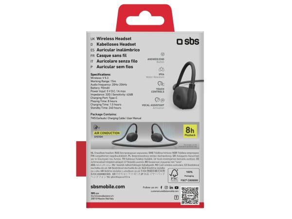 Meters Cuffie: Kabellose Kopfhörer mit „Air Conduction – Nuovo (secondo la descrizione) da Regensdorf venduto da DiniChance 2