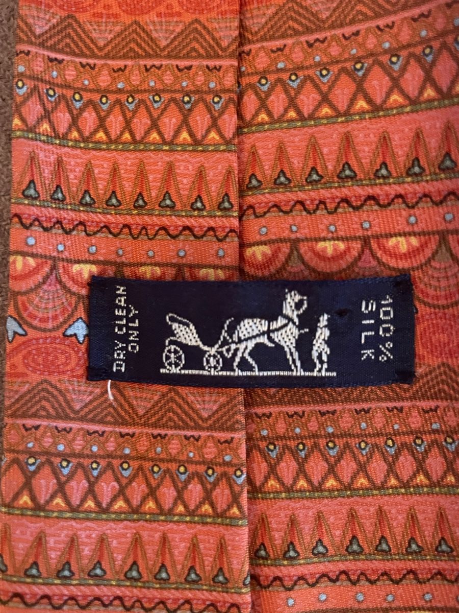 Hermès Krawatten: HERMÈS Seidenkrawatte 7721 OA – Gebraucht aus Hünenberg See von DND5 2