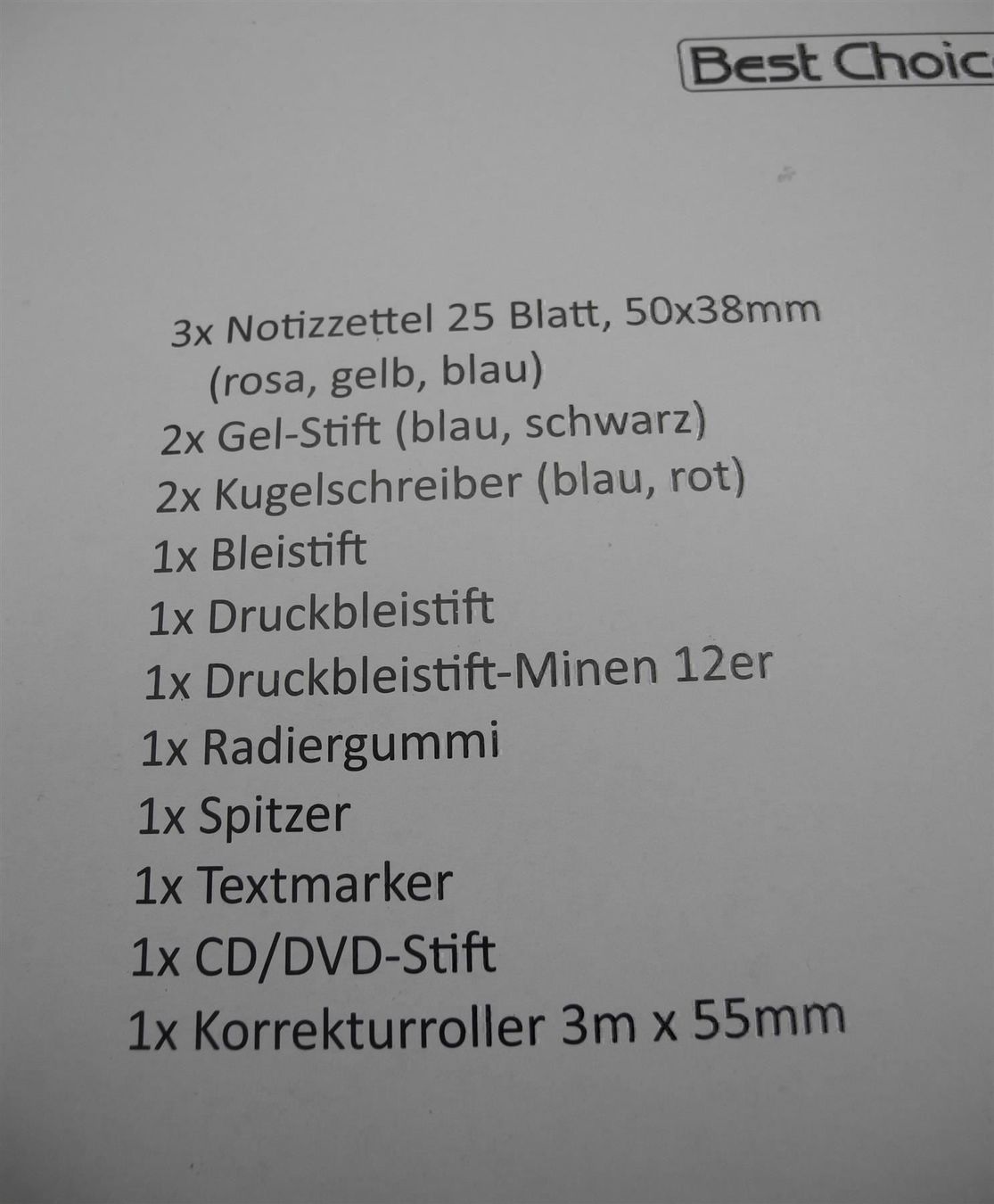Penna & Evidenziatori: Schreibset 15 teilig, Nr. 43b – Nuovo e nell'imballaggio originale da Kottwil venduto da Crazyrolf 1
