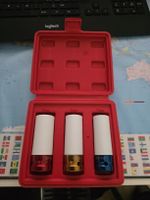Stecknuss Set 17 19 21 mm CR-V in Kunststoffbox neu
