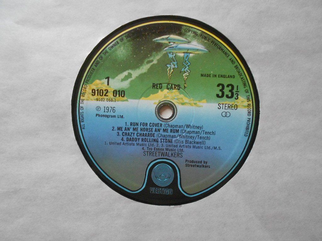 Vinyles: STREETWALKERS  -  RED CARD – D'occasion à Bex par Giorgiob 4