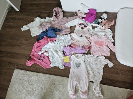 Kleiderpaket Baby Mädchen, Grösse 62