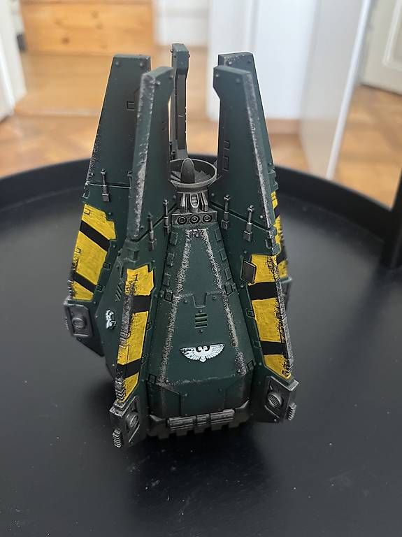Statuette: Drop Pod Space Marines Dark Angels Style 40K – Usato da Zürich venduto da Titorelli