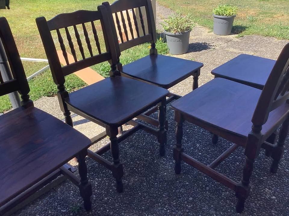 Sedie: Chaise en bois, 1 pièce – Usato da Icogne venduto da cen_h97r 3